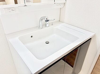 ハンドシャワー付洗面台