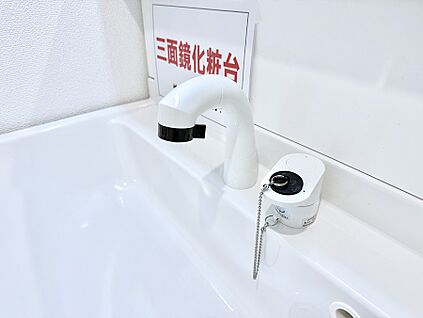ハンドシャワー付洗面台