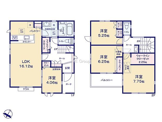 【4LDK】1号棟