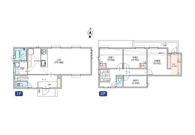 【4LDK】1号棟