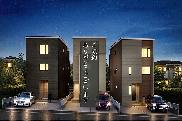 限定2邸
【No.A】屋上と庭、2つの外空間と4LDK+収納重視の機能的な住まい
【No.C】希少5LDK+屋上庭園の家族全員がゆとりをもって暮らせる家
（※No.Bはご好評につき、完売となりました）