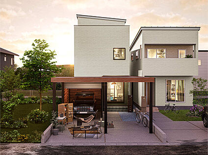 プラン例パース