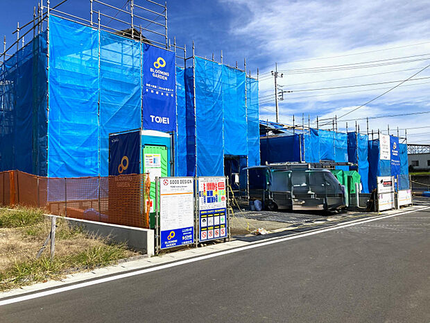 現地(11/2) ◎上棟しました!◎