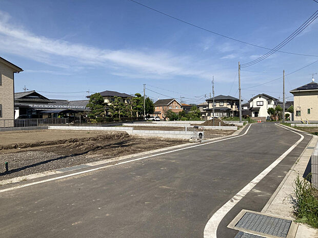 現地(5/2) ◎販売開始しました!この場所に、新しい住まいが誕生します!◎