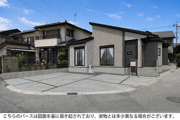 【完成予想図】　◎〈12月上旬完成〉近隣の完成物件もご案内可能です！◎