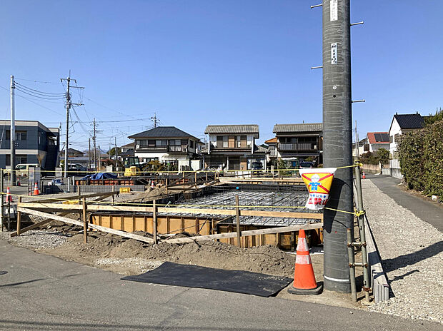 【現地（3/1）】◎着工しました！基礎工事が順調に進んでおります！◎
