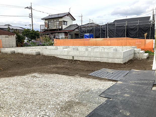 【現地（4/5）】◎着工しました！基礎工事が順調に進んでおります！◎
