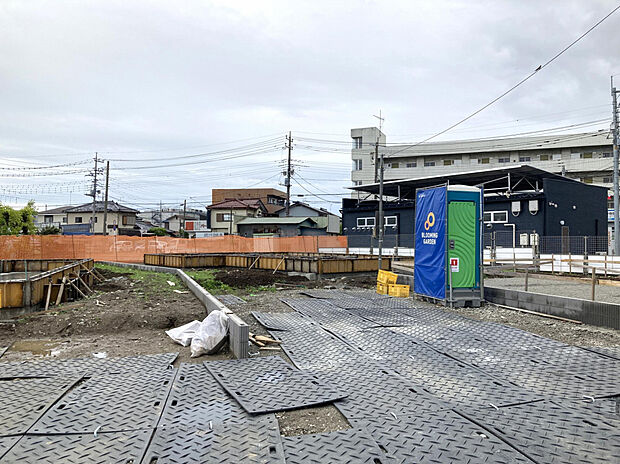 【現地(4/27)】◎着工しました!基礎工事が順調に進んでおります!◎