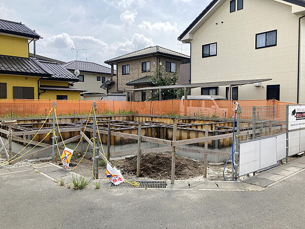 【現地（8/23）】◎着工しました！基礎工事が順調に進んでおります！◎