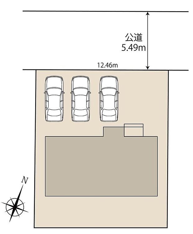 【全体区画図】
限定1棟