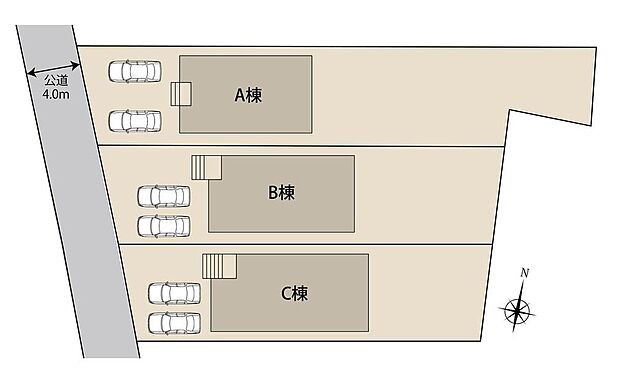 全3棟
大型商業施設「ららぽーと沼津」車で5分！
東名高速道路「愛鷹スマートIC」車で4分！
生活に便利な立地です♪