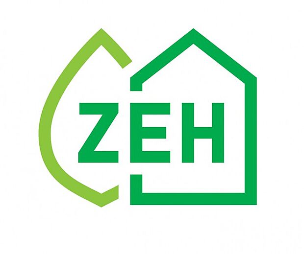 【ZEH（ネット・ゼロ・エネルギー・ハウス）】断熱性能に優れた住宅。
家中の温度差が小さくなり結露やカビの発生を抑えると共に、室内の差による体への負担が小さくなるため健康で快適に過ごすことができます。