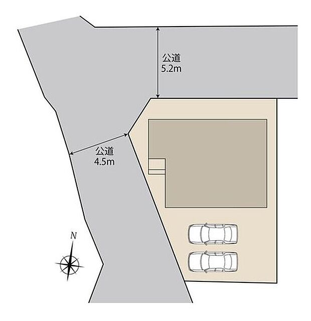 【区画図】長期優良住宅、耐震等級3の物件！
経済性・快適性に優れたオール電化の家。設備充実、ワンランク上の建売戸建住宅です。
