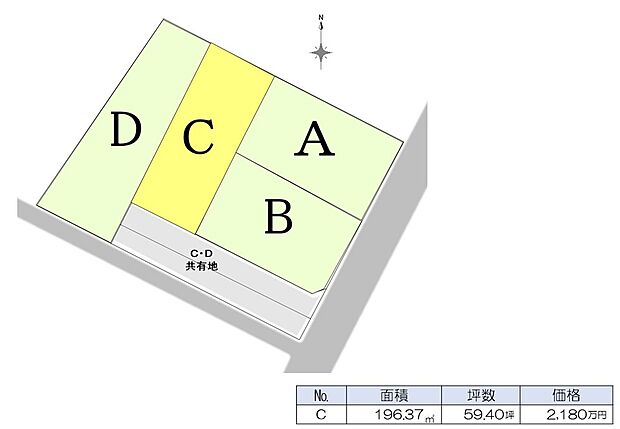 有効敷地面積　139.62m2（42.23坪）