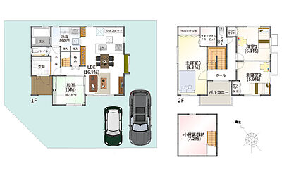 【橋本不動産】野洲川にほど近いゆったり敷地48坪 【守山市川田ニュータウン】 その他