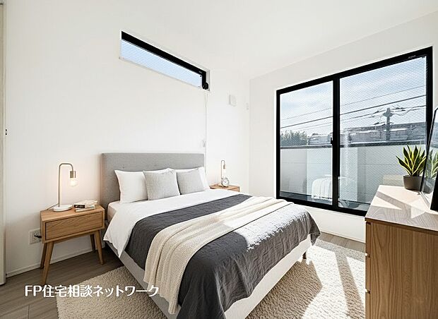 【洋室】■洋室2■本画像はAIがCGで家具作成しており、実際の現地に家具は設置されておりません。また、販売価格に家具等は含まれておりません。