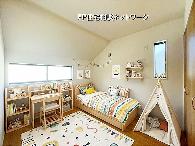 【洋室】【洋室5.3帖】 本画像はAIがCGで家具を作成しており、実際の現地に家具は設置されておりません。また、販売価格に家具等は含まれておりません。