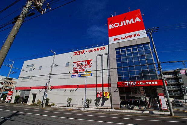 コジマ・ビックカメラ横浜大口店(約650m・徒歩9分)
