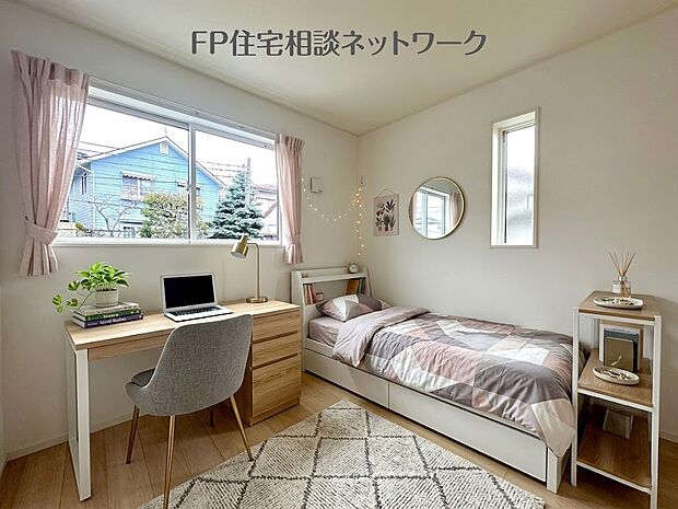 【リビング以外の居室】■居室■本画像はAIがCGで家具作成しており、実際の現地に家具は設置されておりません。また、販売価格に家具等は含まれておりません。