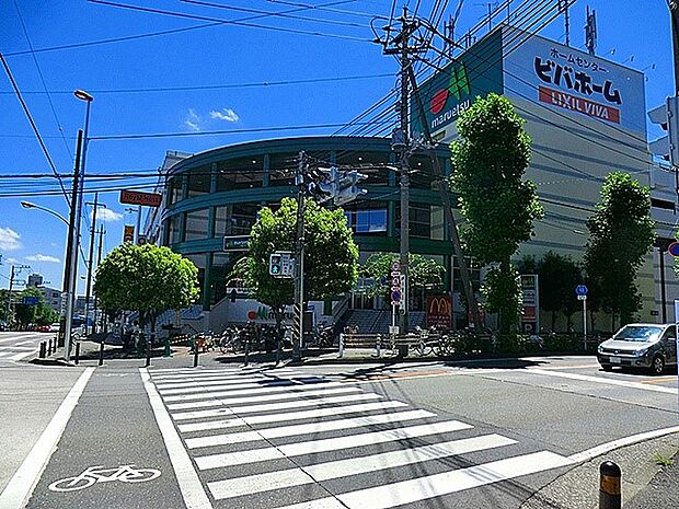 マルエツ川崎宮前店（約1,000m・徒歩13分）