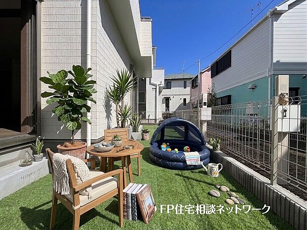■庭■本画像はAIがCGで家具作成しており、実際の現地に家具は設置されておりません。また、販売価格に家具、小物等は含まれておりません。