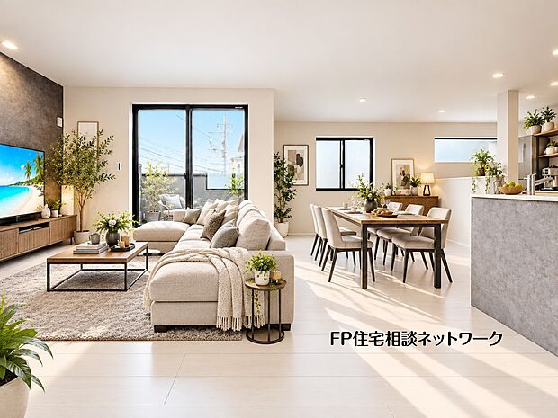 本画像の家具、家電、小物等はCG生成の配置イメージです。販売価格にこれらは含まれず、付帯しません。