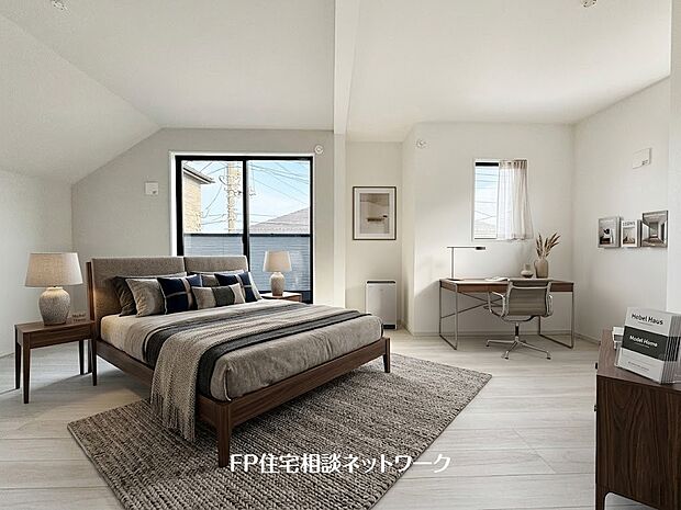 【リビング以外の居室】■居室　■本画像はAIがCGで家具作成しており、実際の現地に家具は設置されておりません。また、販売価格に家具、小物等は含まれておりません。