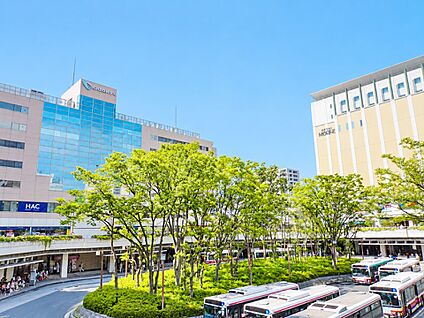 新百合ヶ丘駅 1100m(14分)