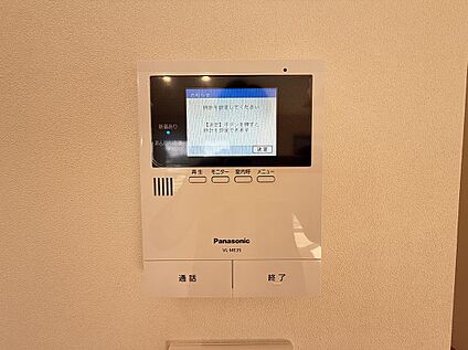 モニター付きインターホン