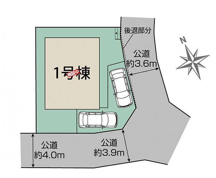 福岡市南区市崎2丁目1棟　区画図