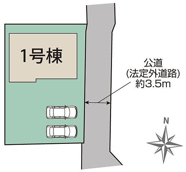 小郡市小郡1棟 区画図