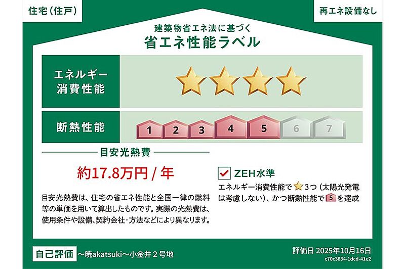 省エネ性能ラベル