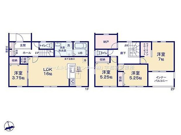 (1号棟)、価格2390万円、4LDK+S、土地面積212.08m2、建物面積106.82m2