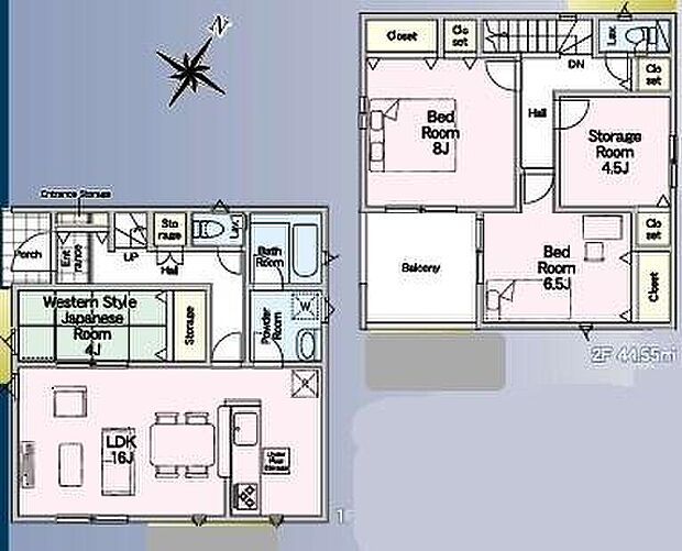 (1号棟)、価格3090万円、4LDK、土地面積126.79m2、建物面積94.77m2