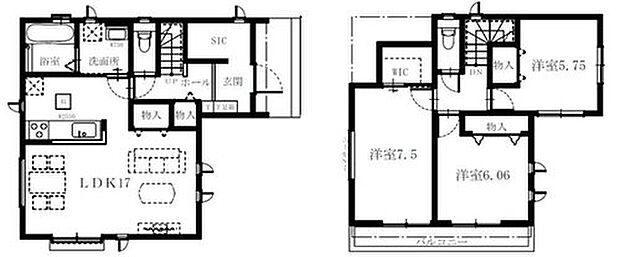 (1号棟)、価格2490万円、3LDK、土地面積116.64m2、建物面積92.73m2