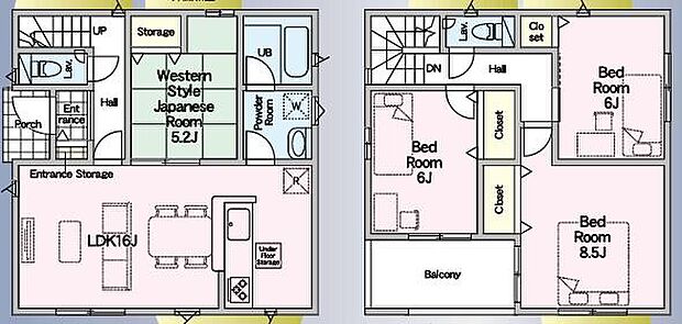 (1号棟)、価格2090万円、4LDK、土地面積176.34m2、建物面積95.58m2