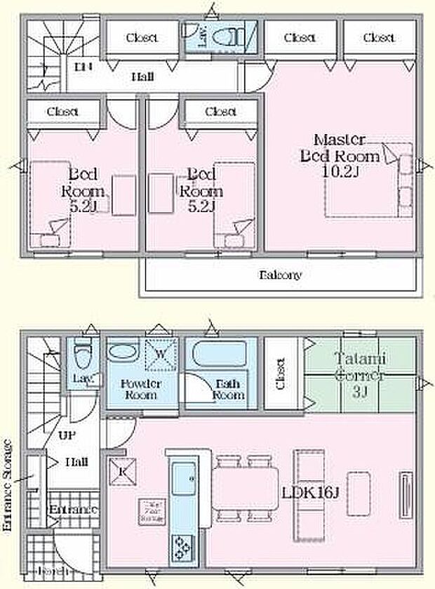 (1号棟)、価格2790万円、3LDK、土地面積164.95m2、建物面積95.58m2