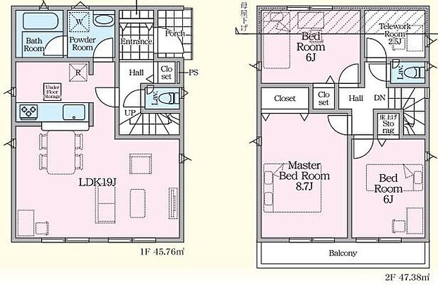 (1号棟)、価格2590万円、3LDK、土地面積115.72m2、建物面積93.14m2