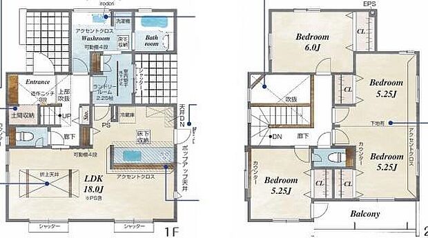(1号棟)、価格3698万円、3LDK、土地面積152.44m2、建物面積112.4m2