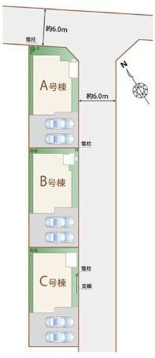 ◆日当たり良好◆閑静な住宅街◆
◆清門小学校まで徒歩3分◆新栄中学校まで徒歩9分
◆敷地広々39坪以上◆全棟カースペース並列２台分