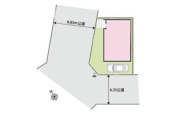 ◆豊春駅まで徒歩19分◆立野小学校・大増中学校までどちらも徒歩14分
◆8.8ｍ道路に面した開放感のある角地
◆周辺にはスーパーやコンビニなど買い物施設も多数ございます
◆陽当たり良好◆閑静な住宅街