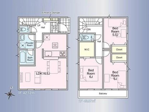 (1号棟)、価格2880万円、3LDK、土地面積93.72m2、建物面積85.99m2