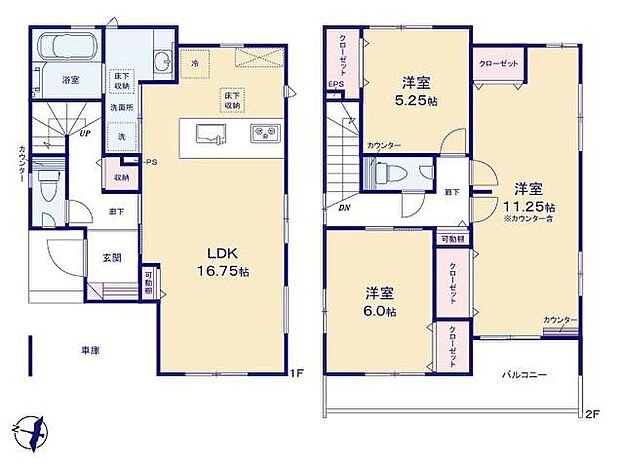 価格3990万円、3LDK、土地面積100.47m2、建物面積110.96m2