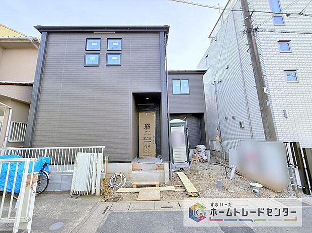 【現地外観写真】資料請求やご見学は即日対応可能♪陽当りや通風など住みやすさの工夫が満載。資料に載っていない街並みや周辺環境は、ぜひ現地で実際にお確かめください。
