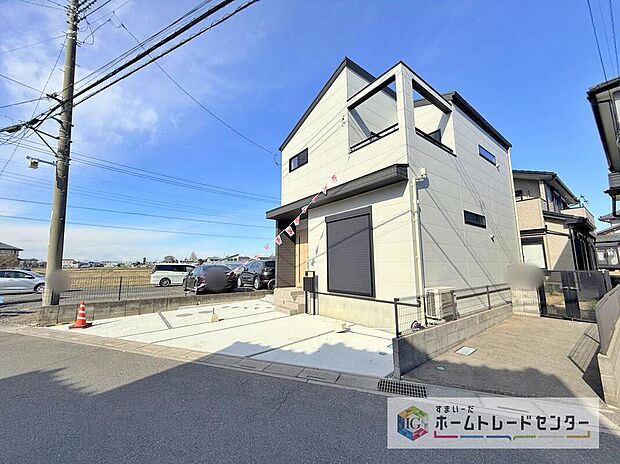 【現地外観写真】資料請求やご見学は即日対応可能♪陽当りや通風など住みやすさの工夫が満載。資料に載っていない街並みや周辺環境は、ぜひ現地で実際にお確かめください。