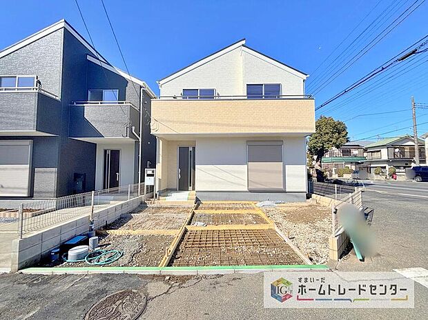【現地外観写真】資料請求やご見学は即日対応可能♪陽当りや通風など住みやすさの工夫が満載。資料に載っていない街並みや周辺環境は、ぜひ現地で実際にお確かめください。