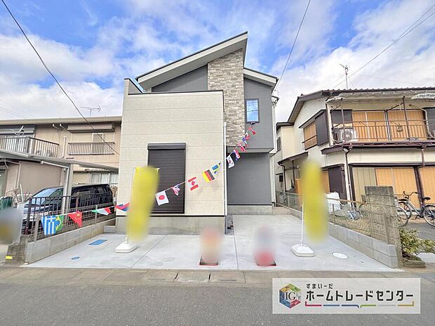 【現地外観写真】資料請求やご見学は即日対応可能♪陽当りや通風など住みやすさの工夫が満載。資料に載っていない街並みや周辺環境は、ぜひ現地で実際にお確かめください。