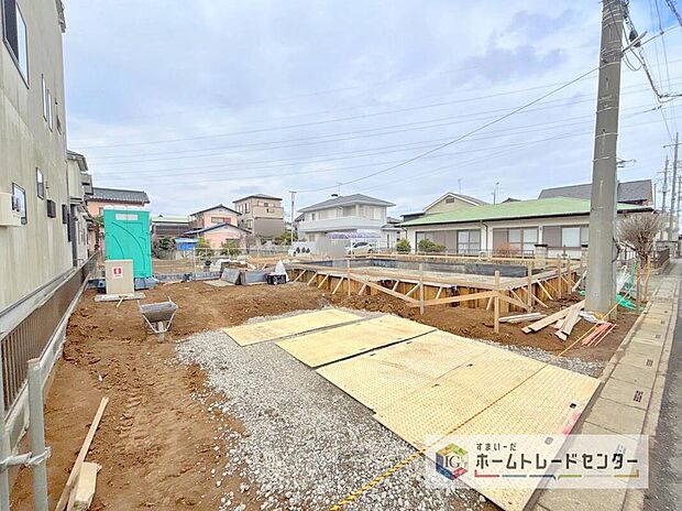 【現地外観写真】資料請求やご見学は即日対応可能♪陽当りや通風など住みやすさの工夫が満載。資料に載っていない街並みや周辺環境は、ぜひ現地で実際にお確かめください。
