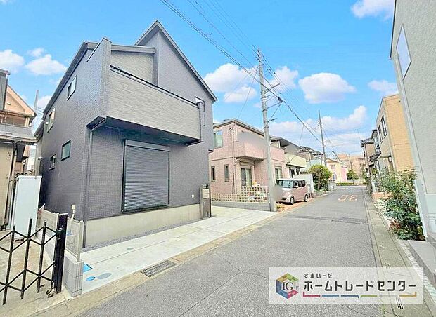 【現地外観写真】資料請求やご見学は即日対応可能♪陽当りや通風など住みやすさの工夫が満載。資料に載っていない街並みや周辺環境は、ぜひ現地で実際にお確かめください。