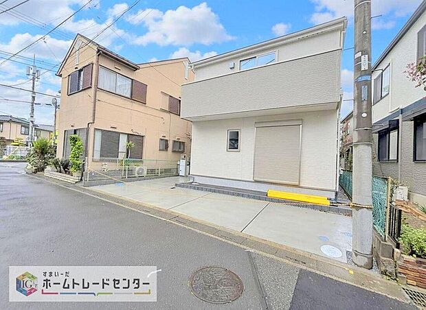【現地外観写真】資料請求やご見学は即日対応可能♪陽当りや通風など住みやすさの工夫が満載。資料に載っていない街並みや周辺環境は、ぜひ現地で実際にお確かめください。